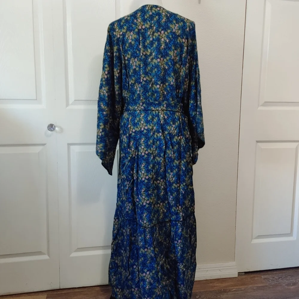 Anthropologie Ditsy Floral Sleep Robe - Picture 10 of 14